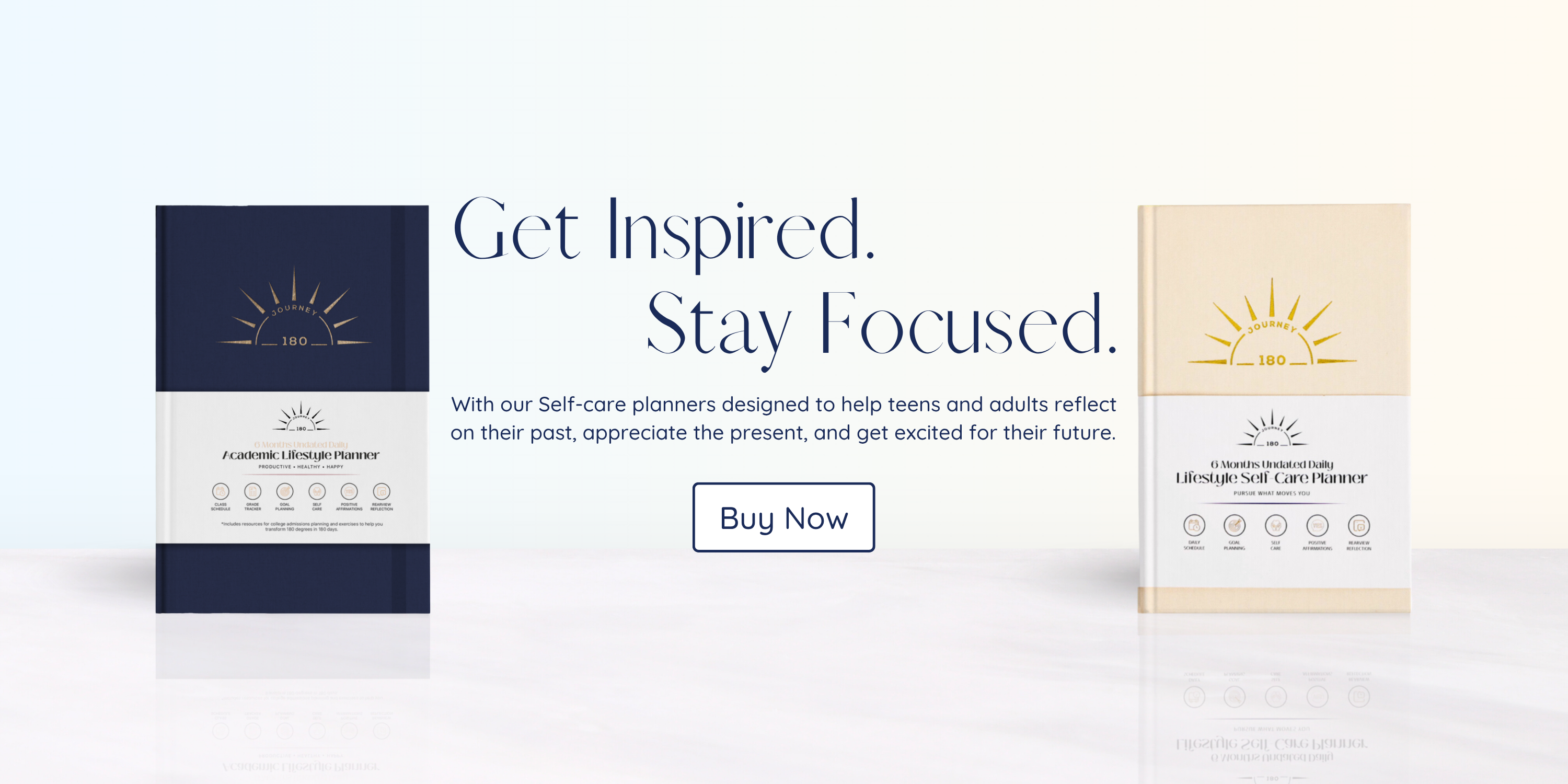 Journey 180 Planner Hero Image